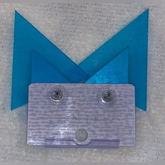 ⏬Triangle Shaped Funky Fun Far-out Earrings- Geometric and Colorful ⏫ - Picture 7 of 10